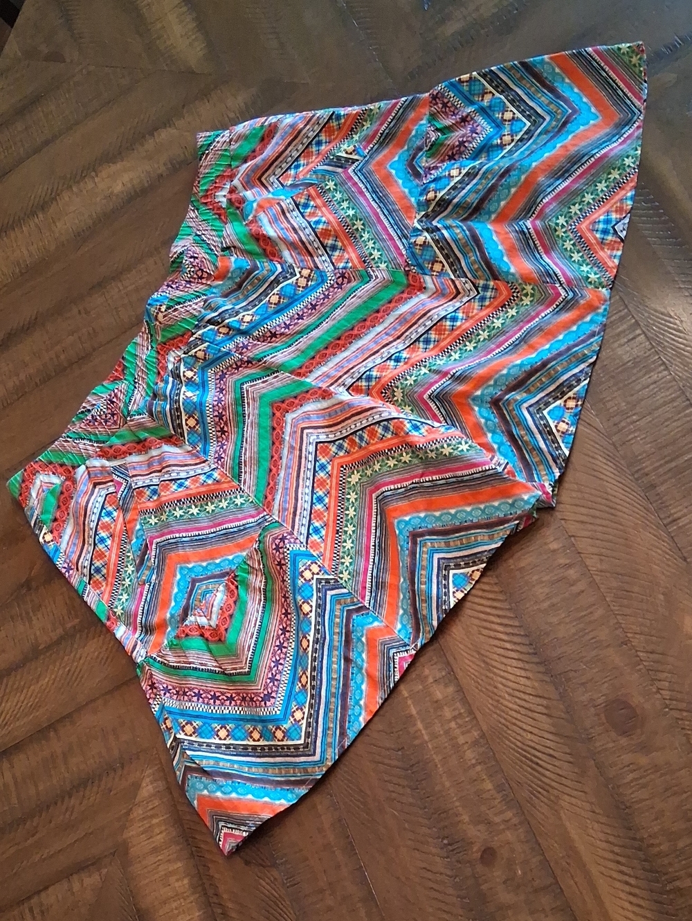 ivy jane Multicolor Printed Shorts Cotten Linen Blend Size XL
